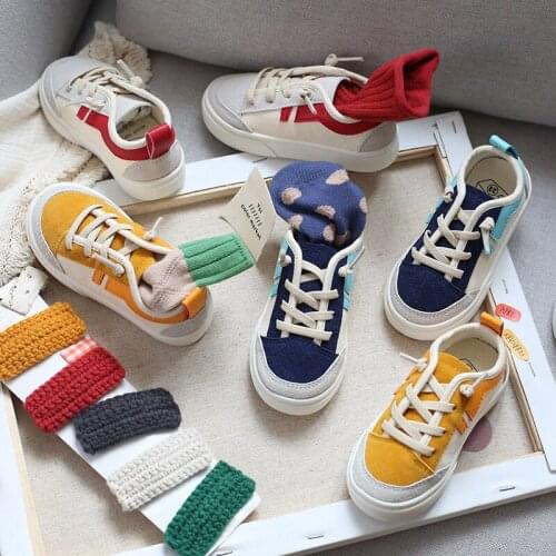 Kids Shoes for Girl Children Canvas Shoes Boys Sneakers 2020 Spring Autumn Girls Shoes White Short Solid Fashion Children Shoes