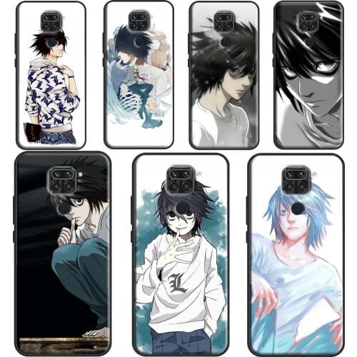 L Lawliet Death Note Anime Case For Xiaomi Redmi Note 10 Pro 9S 8T Note 8 Pro Note 9 Pro K40 7 8 9 A 9C 9T Back Cover