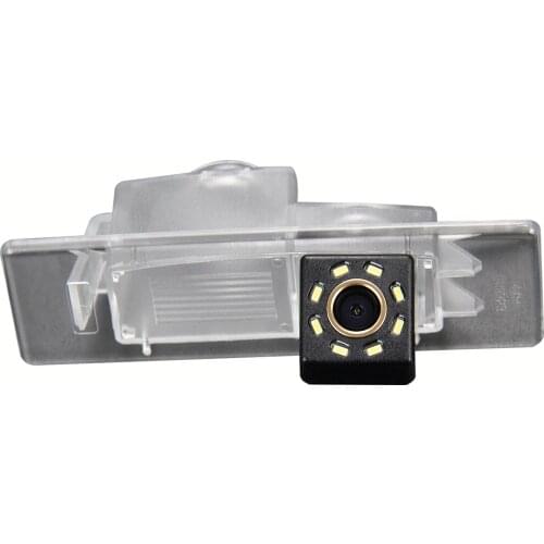 Misayaee Car Rear View Reverse Parking Camera Golden 8 LED for for Hyundai Sonata LF 2018 2017 2016 2015 Night Vision Waterproof