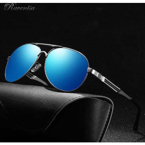 RAVENISA Luxury Pilot Men Women Sunglasses Polarized UV400 Protective 2020 Goggle Winter Summer Driving Sun Glasses