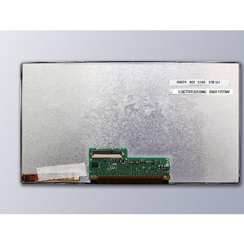 Original LQ070T5DG04E LQ070T5DG04 LQ070T5DG04A LQ070T5DG04F A E F 7 inch LCD Display Panel Screen for Car GPS Navigation System