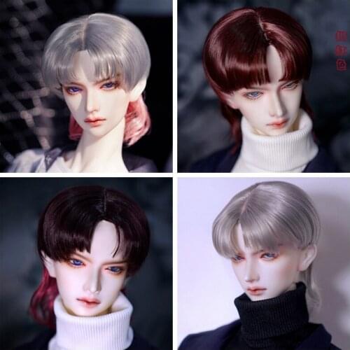 1/3 Scale BJD Wig Urban Youth Handsome Boy Short Hair Styling Wigs For BJD/SD SD13 SD17 SSDF Strong Uncle Doll Accessories C1125