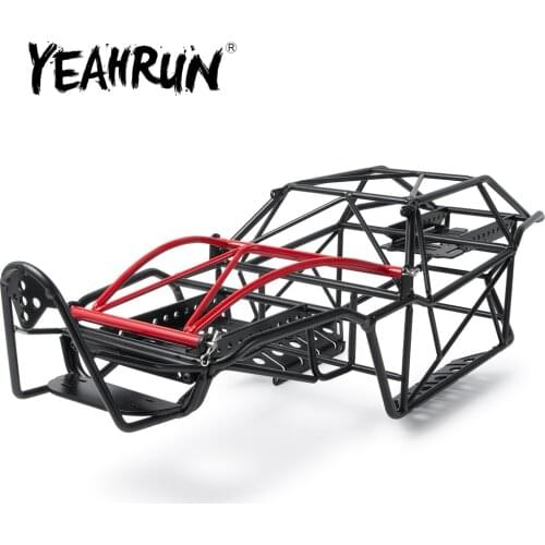 Climbing Car Full Metal Steel Chassis Roll Cage Frame Body for Axial AXI03004 Capra 1:10 RC Rock Crawler Car Upgrades Parts