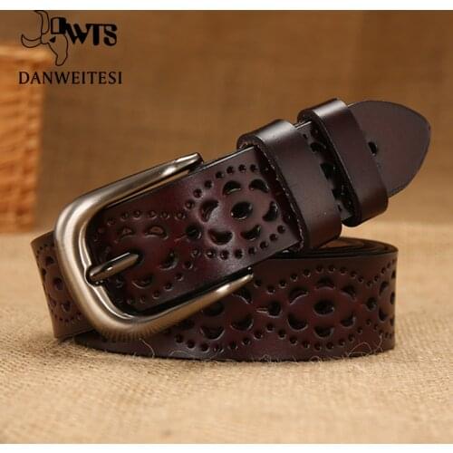 [DWTS]women belt female genuine leather belts for women fashion brand luxury women ceinture femme cinturon mujer cinto feminino