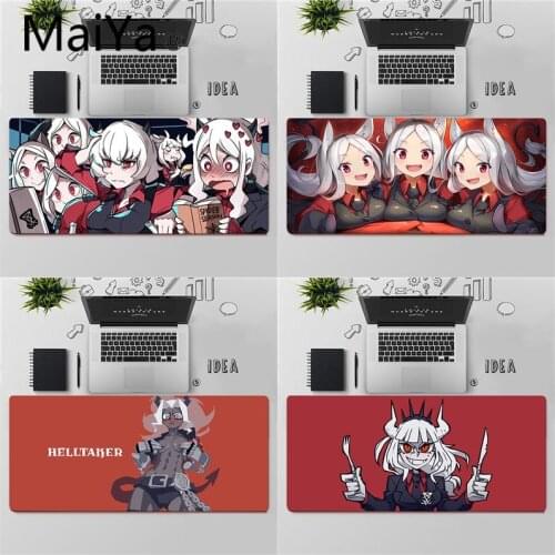 Maiya Top Quality Helltaker Keyboards Mat Rubber Gaming mousepad Desk Mat Free Shipping Large Mouse Pad Keyboards Mat