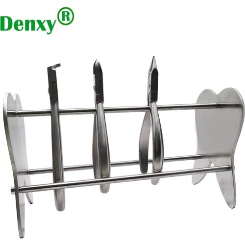 Denxy 1pc Dental Pliers Rack Dental Pliers shelf ORTHODONTIC Pliers RACK Upright plier dental instrument Orthodontic Bracket