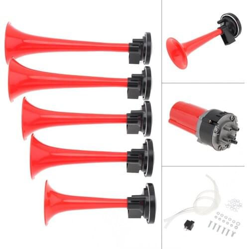 12V Universal Durable 125db 5 DIXIE Musical Air Horn Dukes of Hazzard General Lee Car Truck Boat