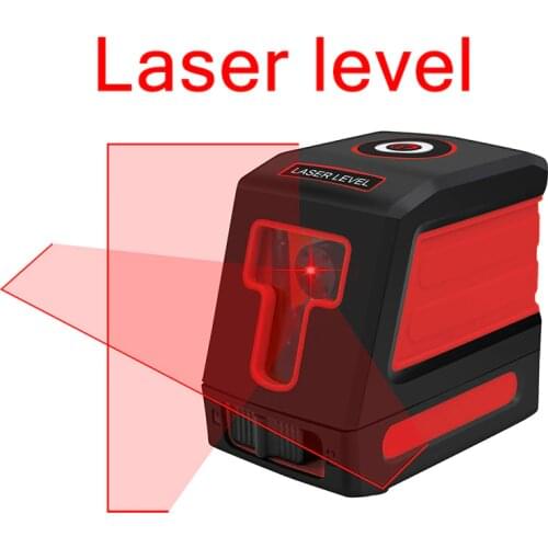 Laser level T01/T02 standard green/red 2-wire self-leveling laser level vertical horizontal cross horizontal line measuring tool