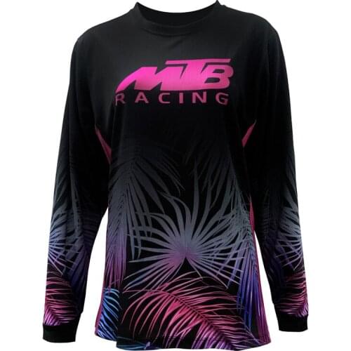 MTB Womens Cycling Shirt Hot Sale Bicycle Downhill Jersey Long Sleeve Off Road Motorcycle Jersey Racing Shirt Breathable Tops