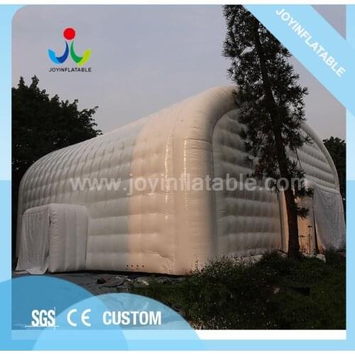 15X12M White tunnel giant marquee inflatable exhibition tent for outdoor event