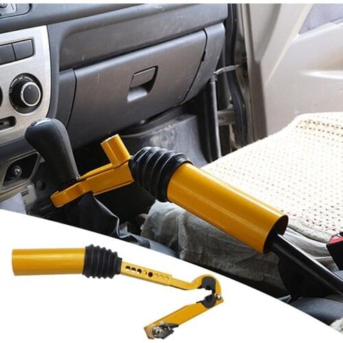 AU04 -Universal Car Handbrake Shift Lock Stainless Steel Anti-Theft Strong Security Truck SUV Trailer Lock