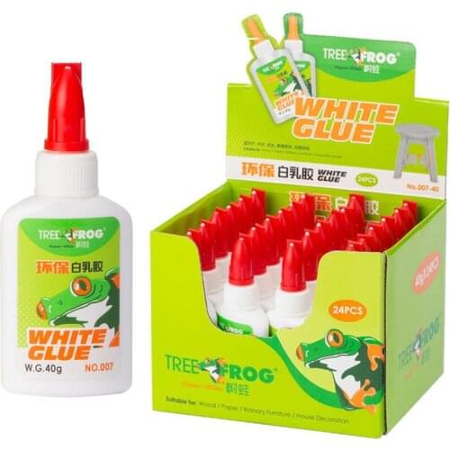 White Bakelite Woodworking Glue Environmental Protection Adhesive Diy Can Be Customized 40 Grams Of Water-soluble White Latex