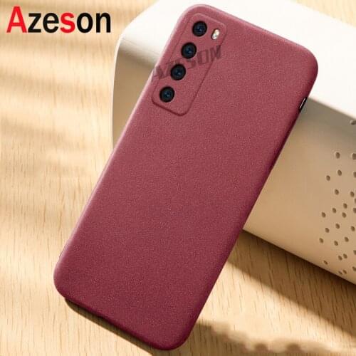 Azeson Case For Tecno Camon 17 Pro Sandstone Soft Silicone Matte Slim TPU Shockproof Cover for Tecno Camon 17 Case