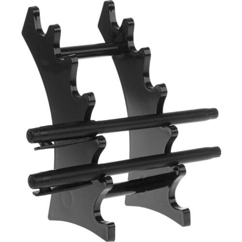 Pen Holders Makeup Brush Eyeshadow Pencil Pen Display Stand 6 Rooms Rack Organizer Holde For Desk Organizer Stationery