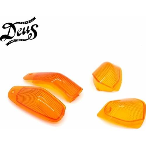 For KAWASAKI ZZR 600 1993-2008 ZZR 400 1993-2006 Turn Signal Light Lens Front Rear LED Indicator Motorcycle Flashing Lamp Cover