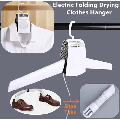 Electric Clothes Drying Rack Smart Hang Clothes Dryer Portable Outdoor Travel Mini Folding Available Clothing Shoes Heater