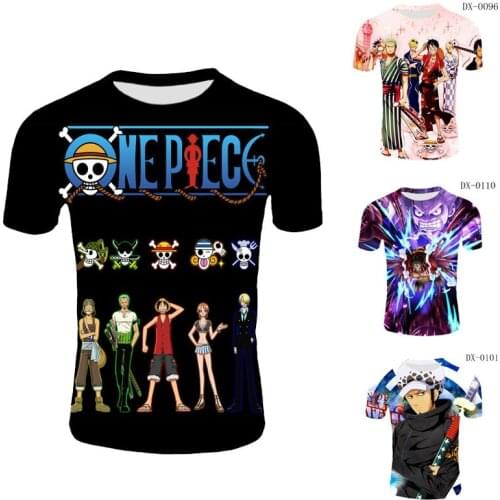 Anime One Piece 3D T Shirt Women Men Tee Cosplay Monkey D Luffy Roronoa Zoro Nami Usopp Sanji Nico Robin Franky T-shirt Top