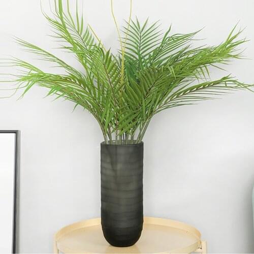Artificial Palm Leaves Artificial Plants Tropical Palm Tree Leaves DIY Flower Arrangement Decoration