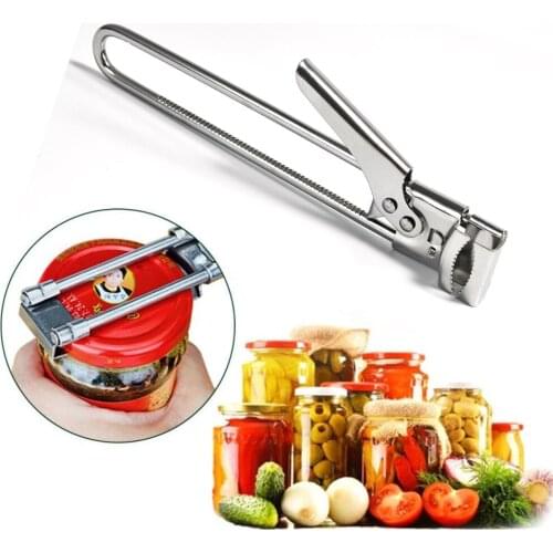 Multifunctional Stainless Steel Can Opener Home Kitchen Can Open Effortless Opener With Turn Knob Household Kitchen