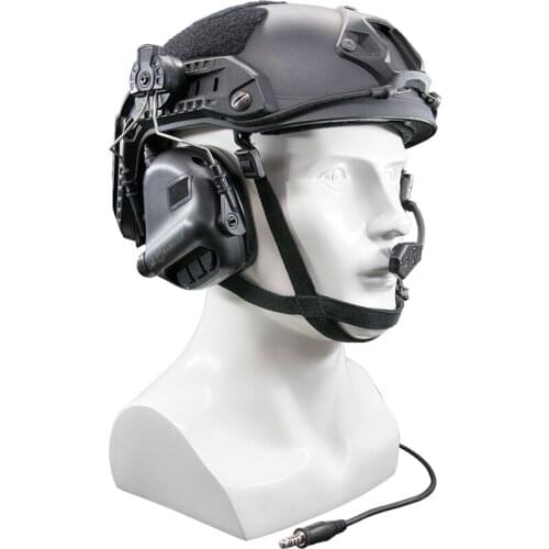 OPSMEN Earmor Softair Tactical M32H MOD3 Noise Canceling Headphones for FAST Helmet ARC Helmet Rail Softair Earphones Shooting