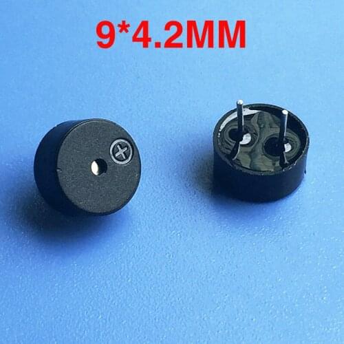 New 9042 9*4.2mm Electromagnetic 09 Passive Buzzer Magnetic Buzzers Speaker Alarm Short needle sounder 3V