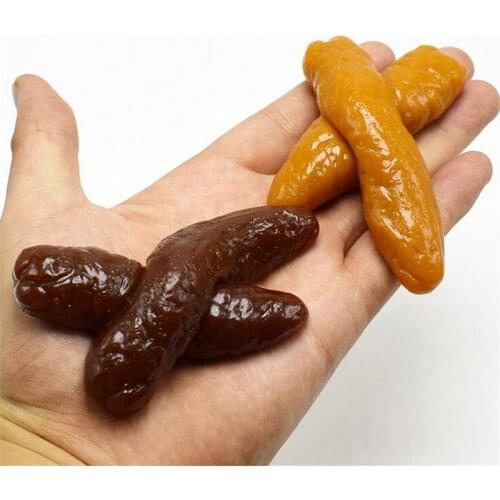 Unisex Realistic Shits poop Fake Turd Mischief Turd Gag Gift Classic Shit Practical Gag-Funny Joke