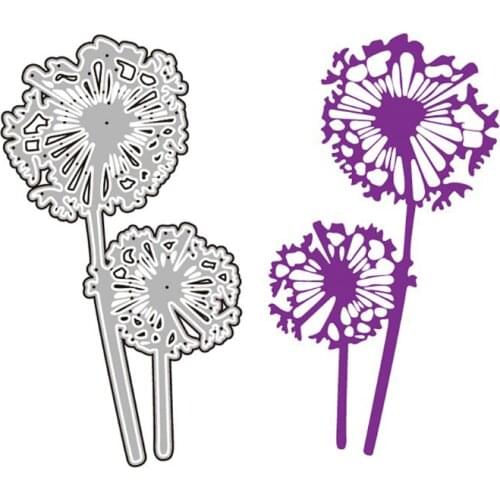 Flower Leaf/Dandelions Metal Cutting Dies Stencil Scrapbooking DIY Photo Album Stamp Paper Card Embossing Decor Craft