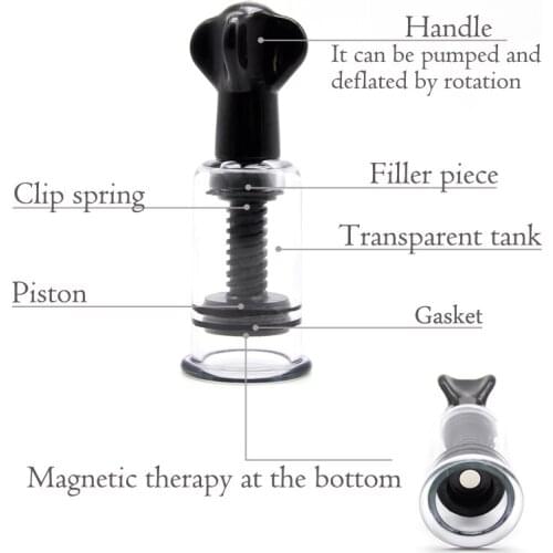 Rotating Handle Vacuum Body Massage Suction Cans Cupping Enhancer Anti Cellulite Chinese Acupuncture Vacuum Cupping Cups