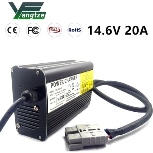 Yangtze 14.6V 20A Lifepo4 lithium Battery Charger For 12V 20A Electric Bike Scooters E-bike Electric Tool Power Supply
