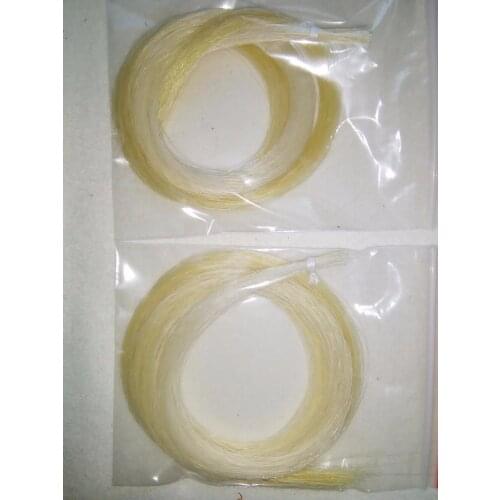 1 Hank best quality Stallion white bow hair 6 grams in 81cm horse tail hair