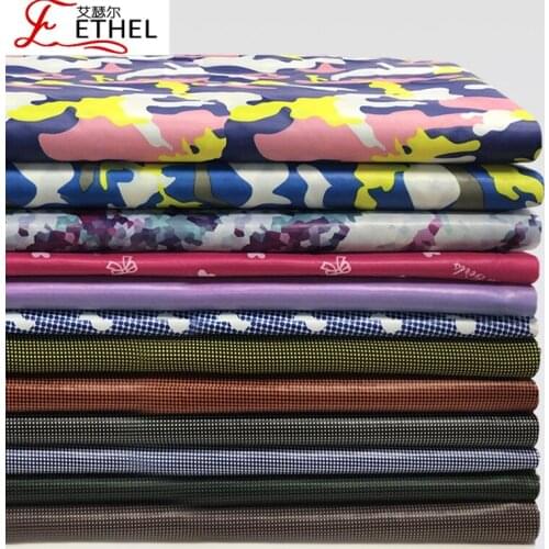 1 m *1.5 m 300T Printed Polyester Taffeta Down Jacket Cloth, Drill-Proof Gradient Down Jacket, Trousers, Gloves Cloth