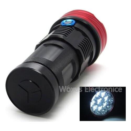 3 Mode 9 x XM-L T6 LED Flashlight 15000 lumens Ultra Bright Tactical Flashlight For Outdoor Camping Hunting