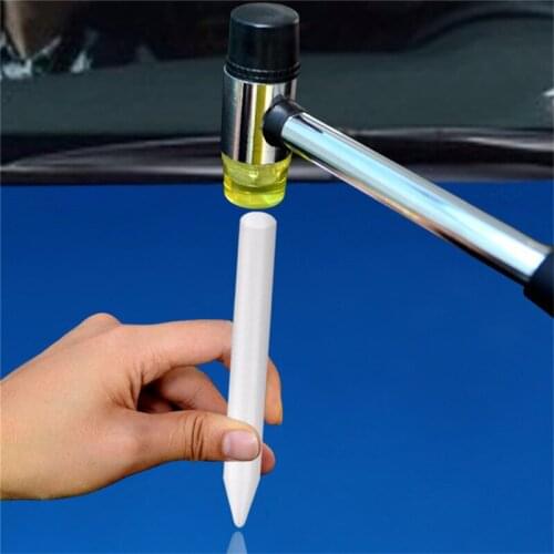 5 Pieces White Nylon Flattening Pen Tap Down Pen Auto Body Dent Removal For Car Dent Repair Tool Auto Repair Tool