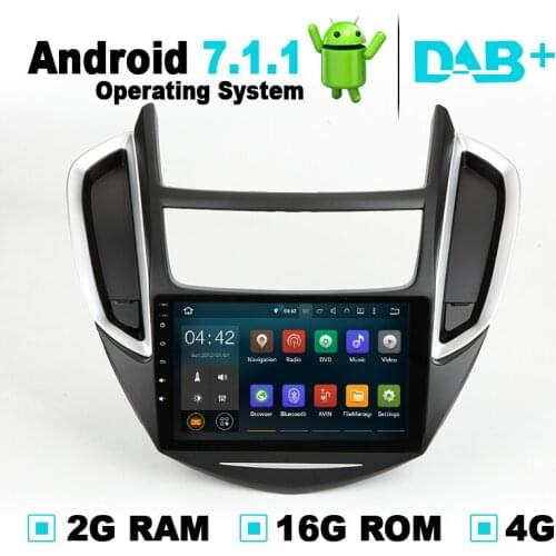 9 inch 2G RAM Android 7.1.1 Car GPS Navigation Radio System Stereo Media Audio for Chevrolet Trax Tracker 2013 2014 2015 2016
