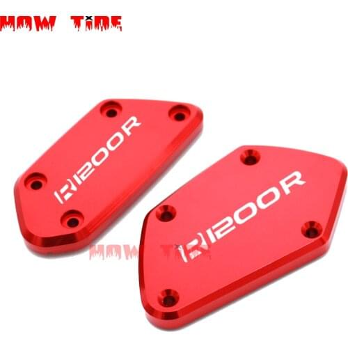 For BMW R1200R R 1200R 2014-2017 Motorcycle Accessories Front Brake Clutch Fluid Reservoir Cover Caps