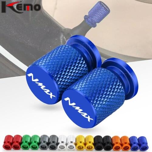 For YAMAHA Nmax 155 Nmax155 nmax 125 Universal Motorcycle Accessories Wheel Tire CNC Aluminum Valve Stem Caps Air Airtight Cover