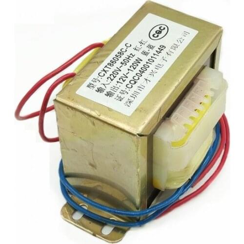 EI86-120W type 120W 220V to 12V 10A 120VA AC AC12V transformer Power transformer