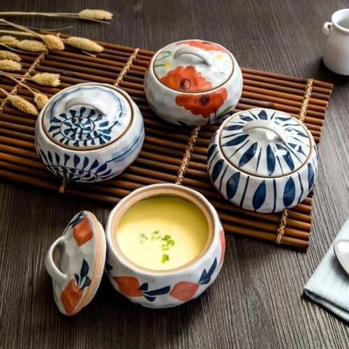 Ceramic Cookware Soup Pot Cooking Pot High Temperature Stew Mini Ceramic Casserole Egg Milk Frying Pan Kitchen Steam Pots