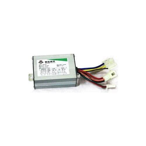24V 250/350/500W DC Electric Bike Motor Brushed Controller Box for Electric Bicycle Scooter Electric Bike Accessory