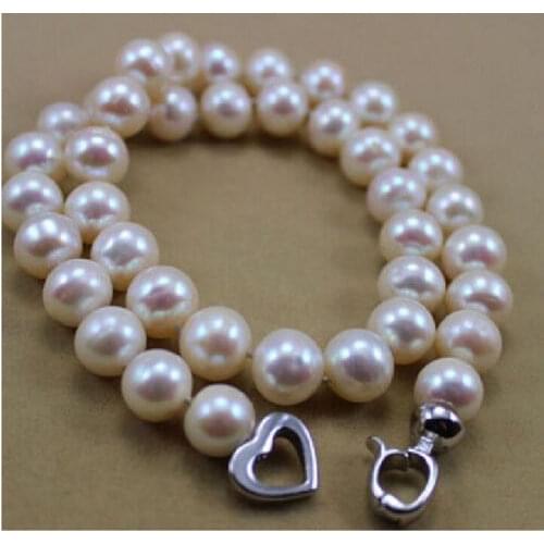 Hot selling free shipping HUGE RARE AAA 12 MM NATURAL WHITE SOUTH SEA PEARL NECKLACE 18"