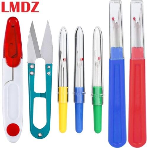 LMDZ Seam Ripper Tailor Scissor Thread Remover Sewing Stitch Ripper Embroidery Sewing for Sewing Embroidery Cross-stitch 7PCS