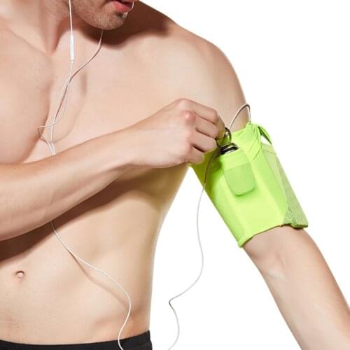 Sports Arm Band Mobile Phone Holder Bag Gym Running Jogging Armband Exercise Case Cover For Cell Phone
