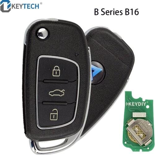 OkeyTech 5 Pieces Universal KEYDIY B16 KD Remote Control 3 Button B Series Remote Key For KD900 URG200 KD200 Make New Remote Key