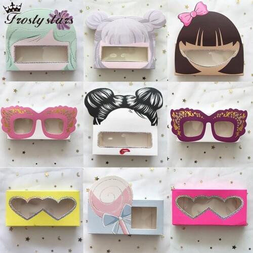 Lash Packaging Case Bulk Eyelash Packaging Custom Eyelashes Package Box Wholesale Accessories Mink Lashes Pack Boxes Cases