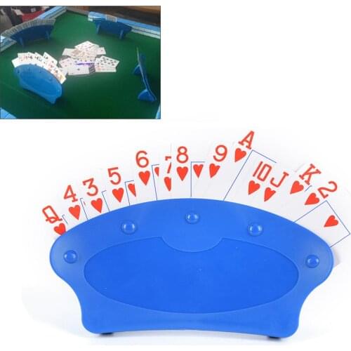 1/2/4 Pcs Poker Seat Playing Card Stand Playing Card Holders Lazy Poker Entertain Game Playing Cards Base Game Organizes Hands