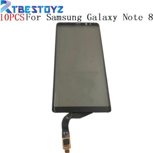 10PCS 100% Tested New Touch Screen Digitizer 6.3 inches For Samsung Galaxy Note 8 N950 Touch Sensor Glass Panel Replacement