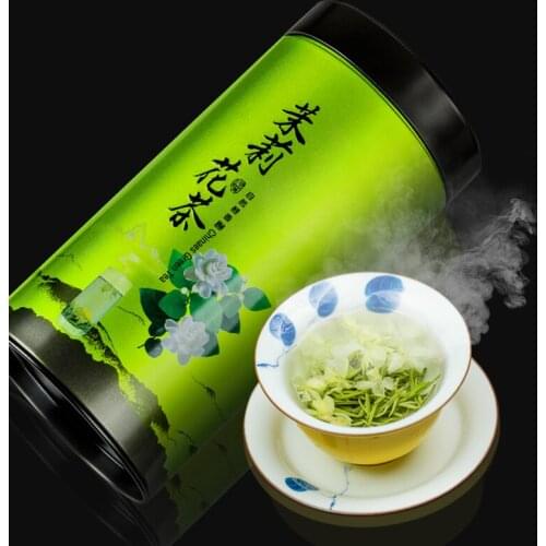 2021 Jasmine Tea Green Jasmine Chinese Tea Green Natural Flower for Weight Loss Health Care Gift Pack