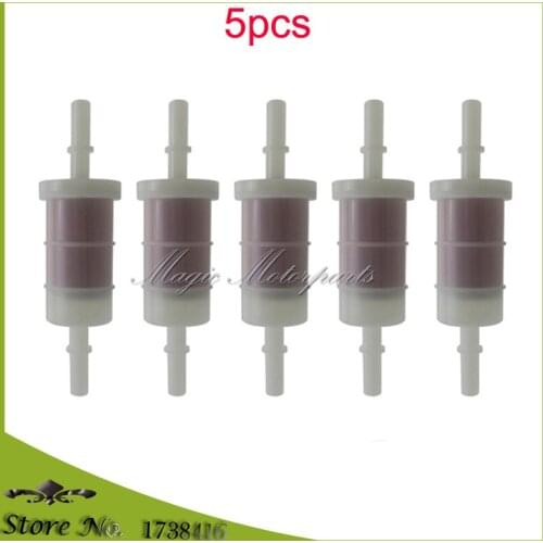 5pcs 5/16" Marine Outboard Fuel Filter For Mercury Marine Mercruiser 35-879885Q 35-879885T Sierra 18-7718