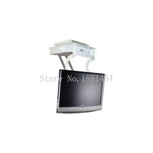 65 Inch Ceiling Hidden Tv Mount Brackets Automatic Flip Down Motorized Tv Ceiling Lift