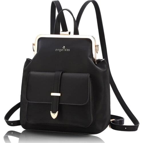 Angel Kiss Women's Gold Backpacks